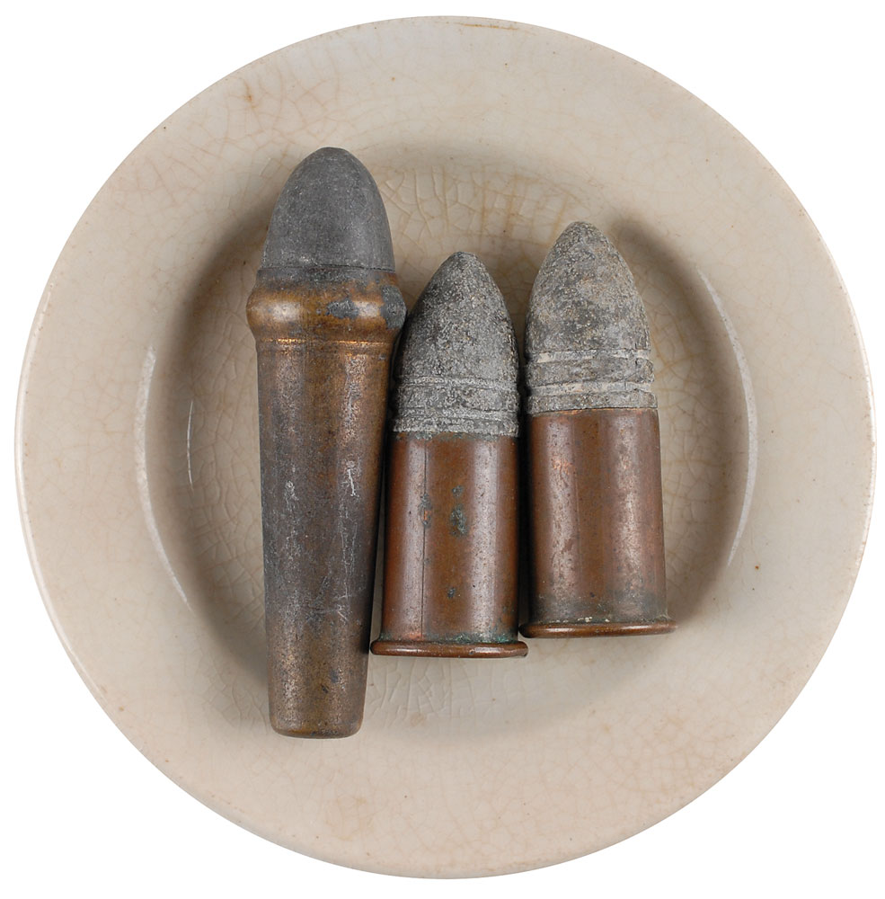 Lot #462 Gettysburg Bullet Cartridges