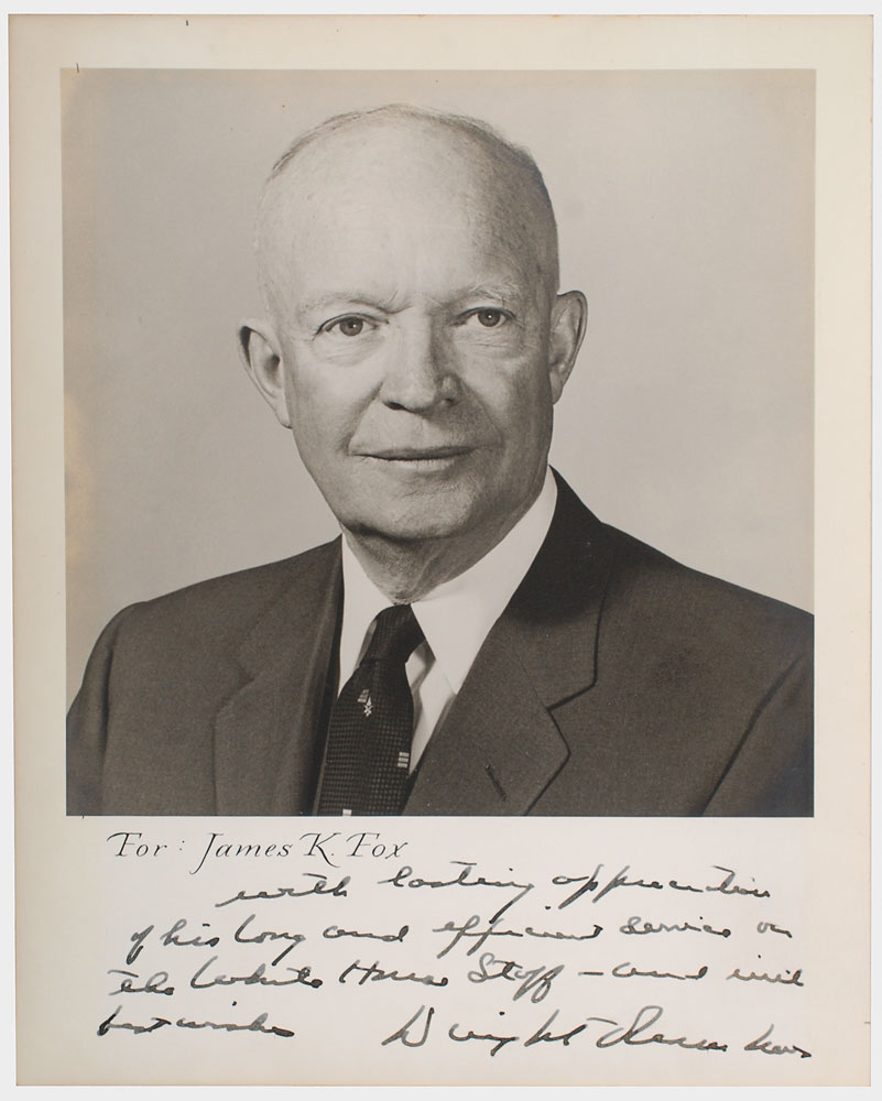 Lot #74 Dwight D. Eisenhower