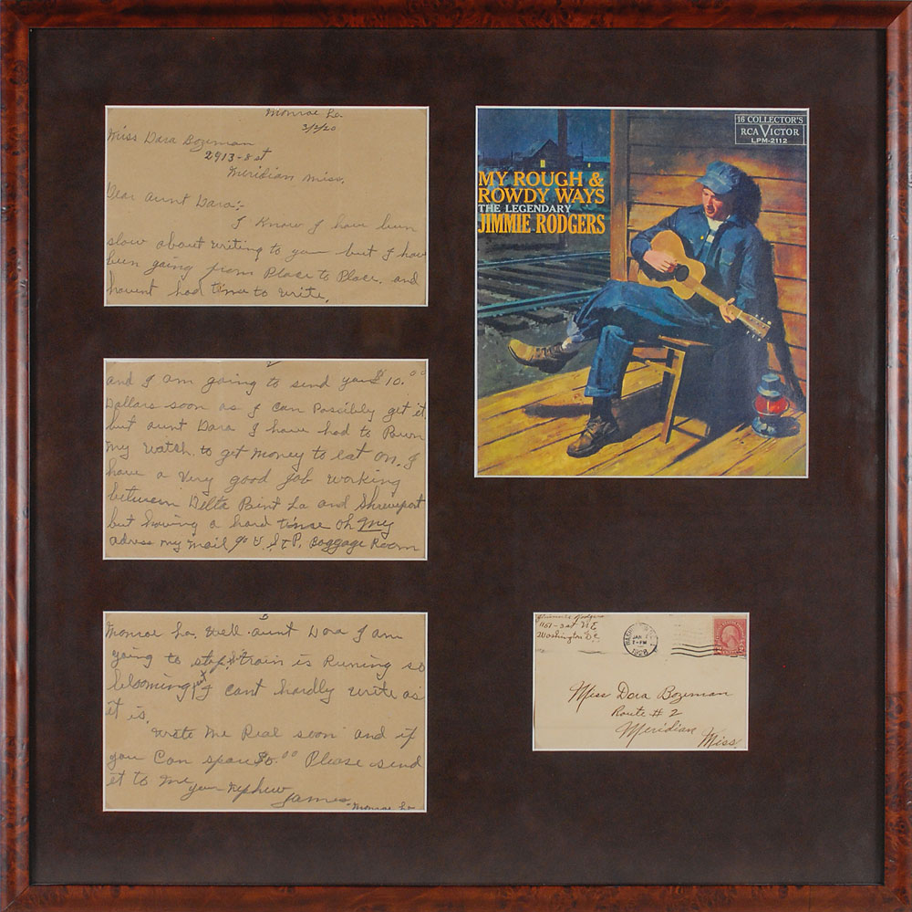 Lot #842 Jimmie Rodgers
