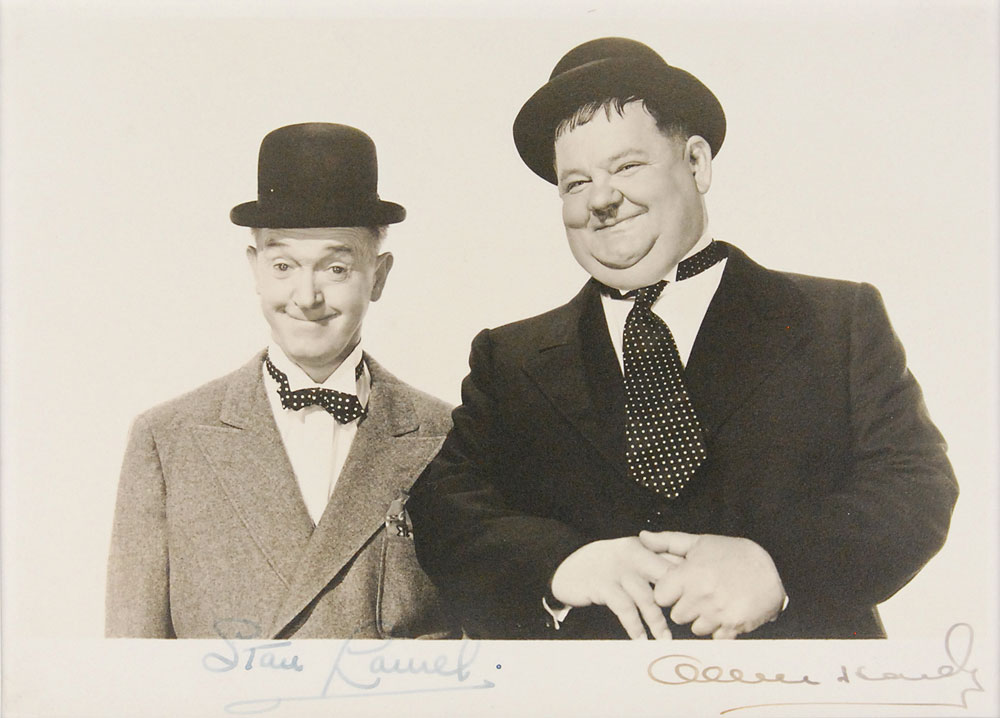 Lot #935 Laurel and Hardy