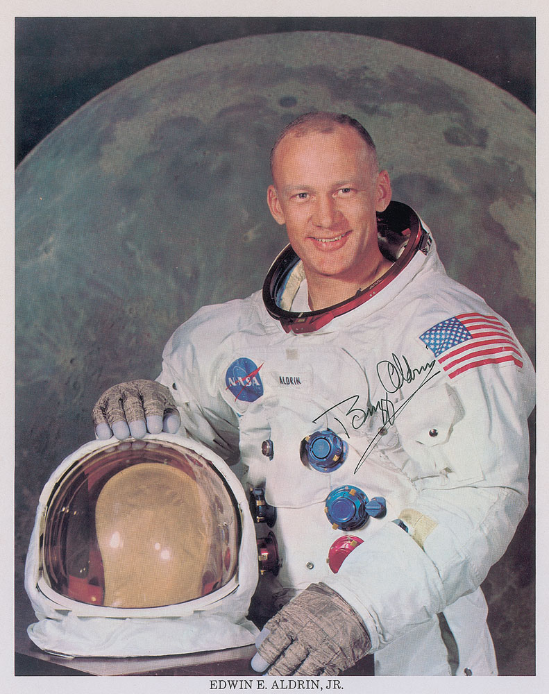Lot #491 Buzz Aldrin