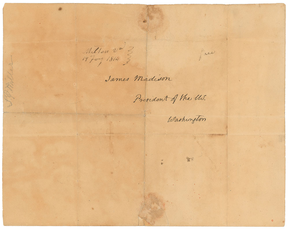 Lot #8020 Thomas Jefferson Autograph Letter Signed - Image 3