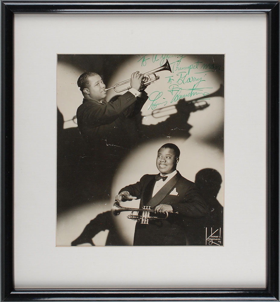 Lot #860 Louis Armstrong