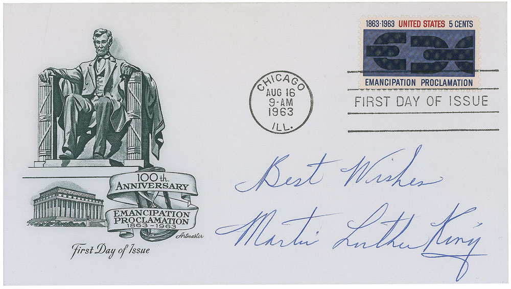 Lot #190 Martin Luther King, Jr