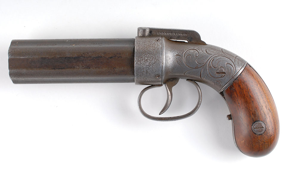 Lot #447 Allen and Thurber Percussion Pepperbox