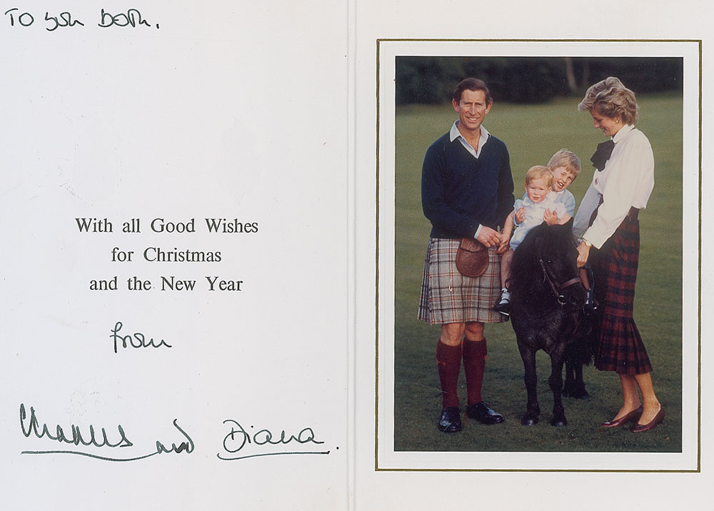 Lot #363 Princess Diana and Prince Charles