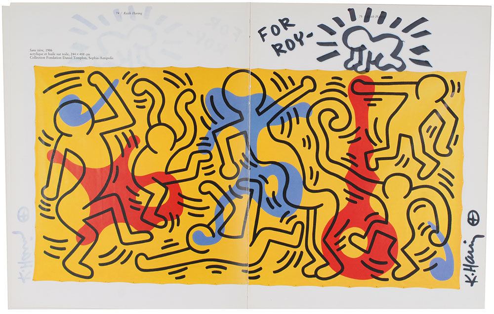 Lot #595 Keith Haring