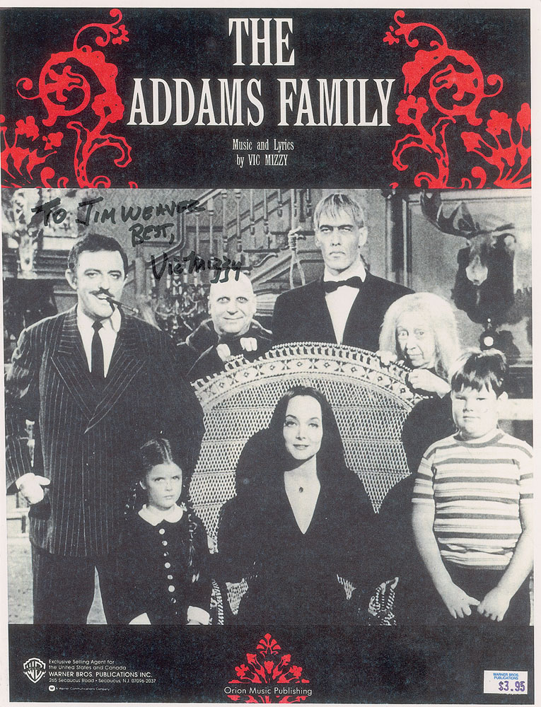 Lot #1004 The Addams Family: Vic Mizzy