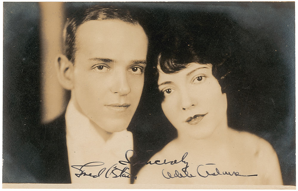Lot #1007 Fred and Adele Astaire