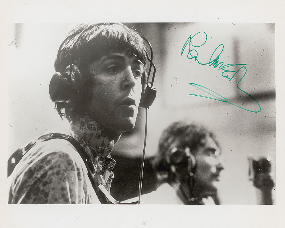 Lot #823 Beatles: Paul McCartney