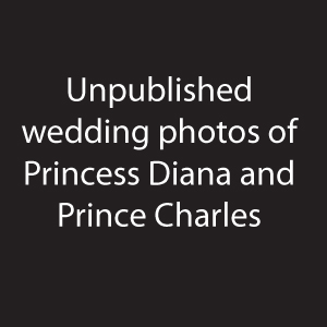 Lot #8001  Princess Diana and Prince Charles Original Wedding Photographs - Image 1