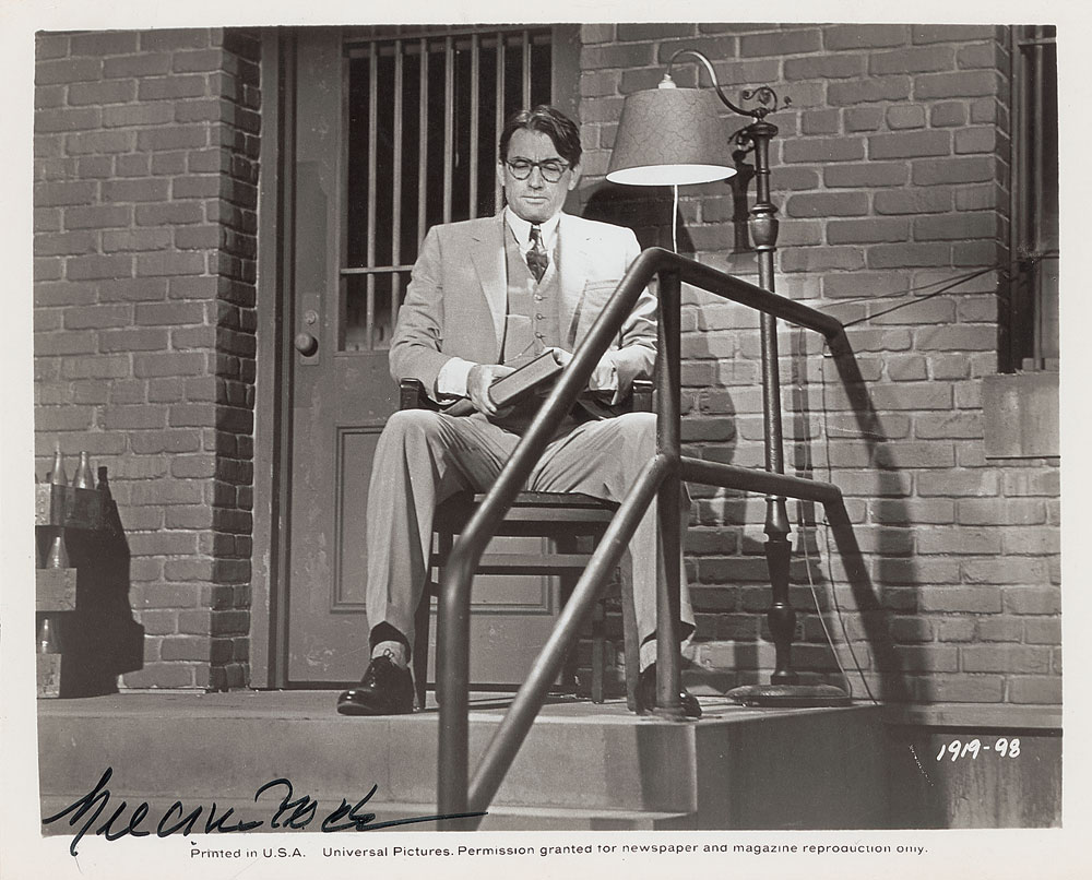 Lot #984 Gregory Peck