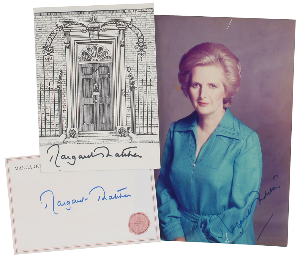 Lot #387 Margaret Thatcher