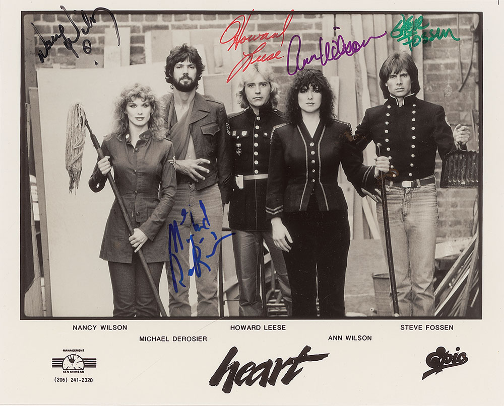 Lot #2334 Heart Signed Photograph