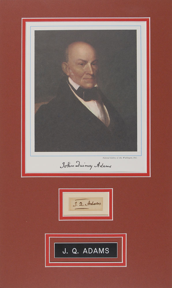 Lot #14 John Quincy Adams