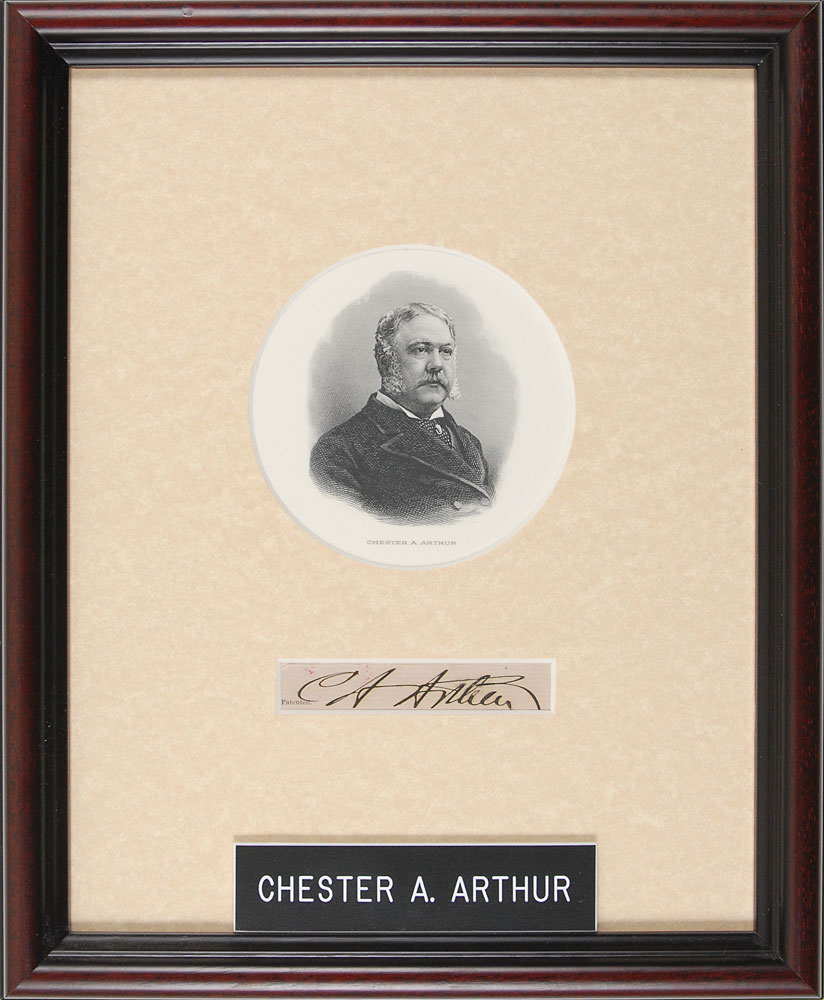 Lot #115 Chester A. Arthur