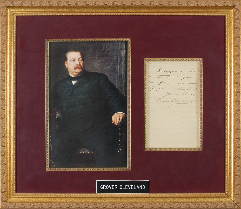 Lot #109 Grover Cleveland