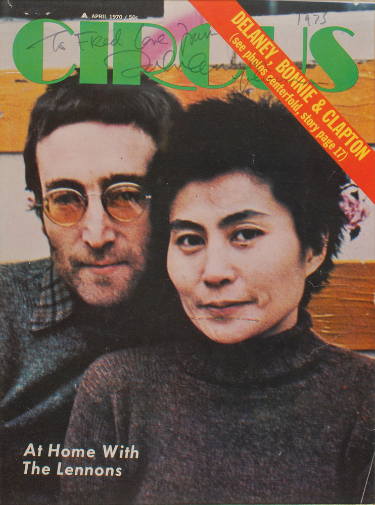 Lot #821 Beatles: John Lennon and Yoko Ono