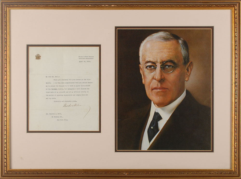 Lot #119 Woodrow Wilson