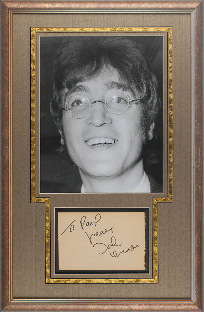 Lot #819 Beatles: John Lennon