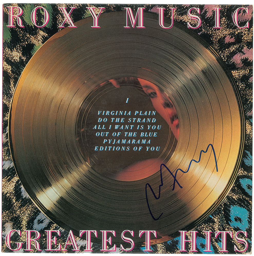 Lot #922 Roxy Music: Bryan Ferry