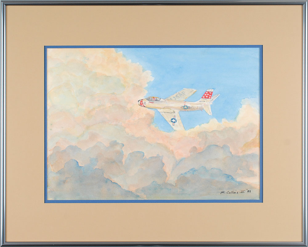 Lot #9314 Michael Collins Painting