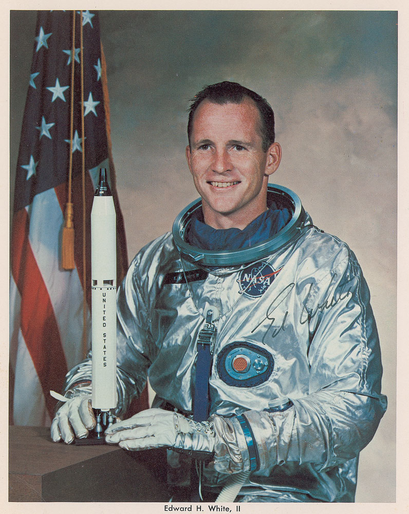 Lot #9108 Gemini 4: Edward H. White II Signed