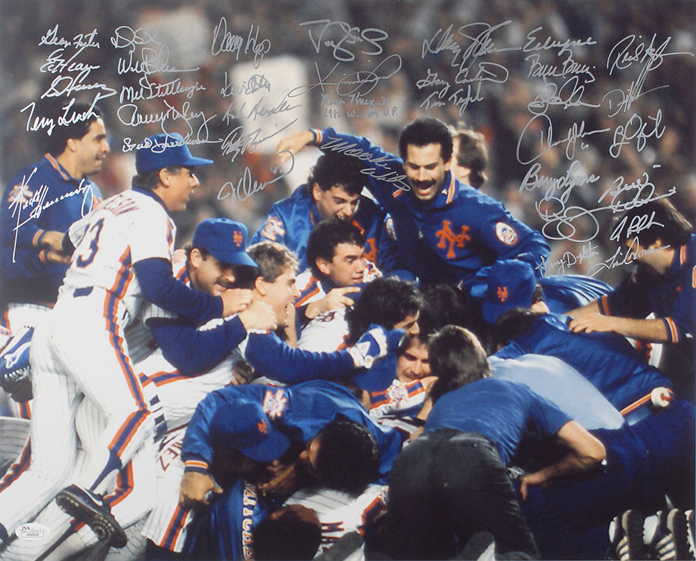 Lot #963 NY Mets: 1986