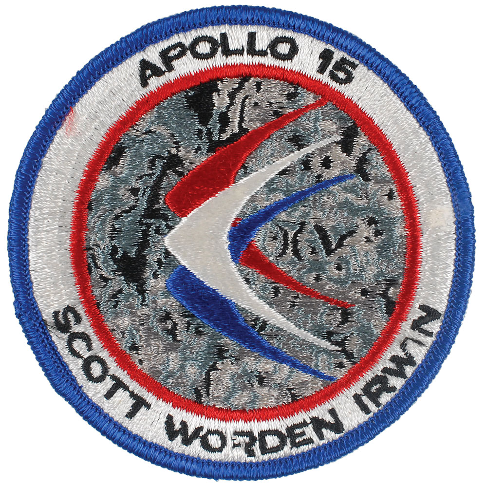 Lot #9404 Dave Scott’s Apollo 15 Flown Patch