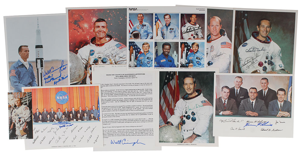 Lot #563 Apollo Astronauts