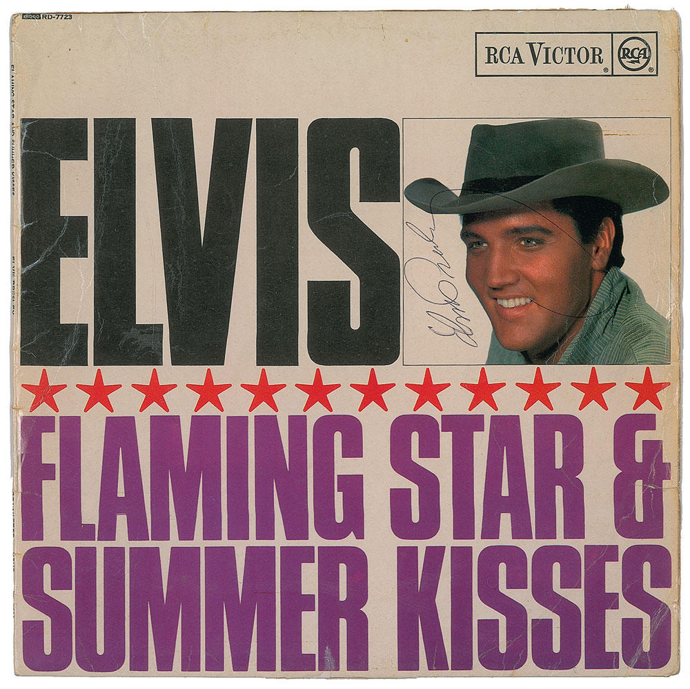 Lot #2073 Elvis Presley Signed Album
