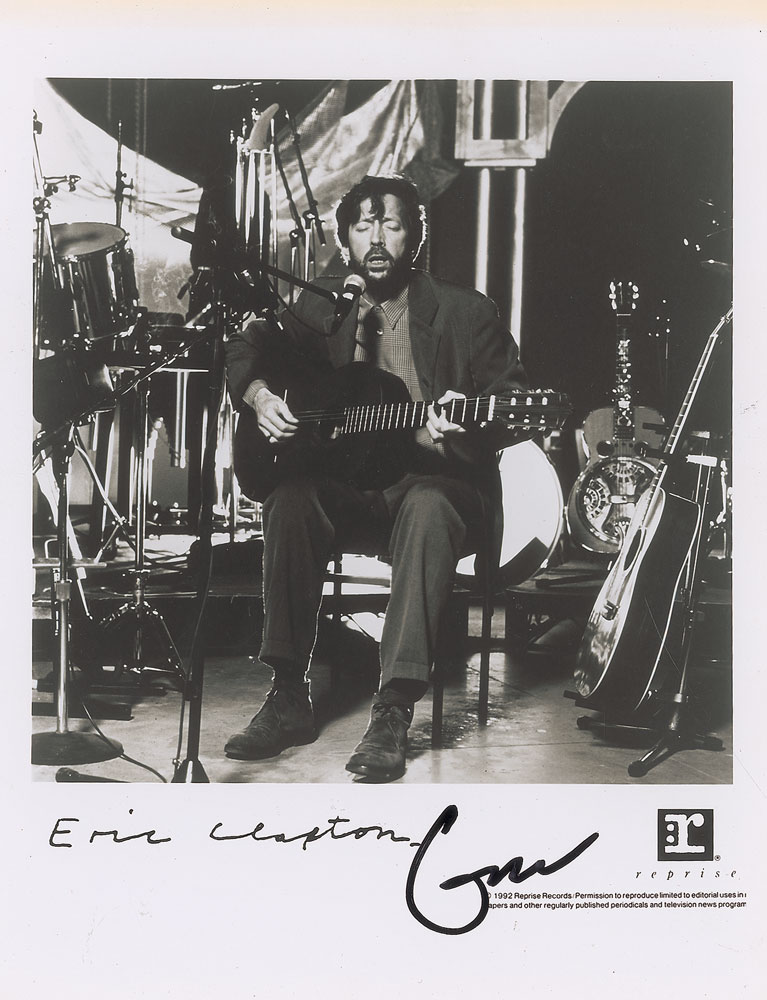 Lot #832 Eric Clapton