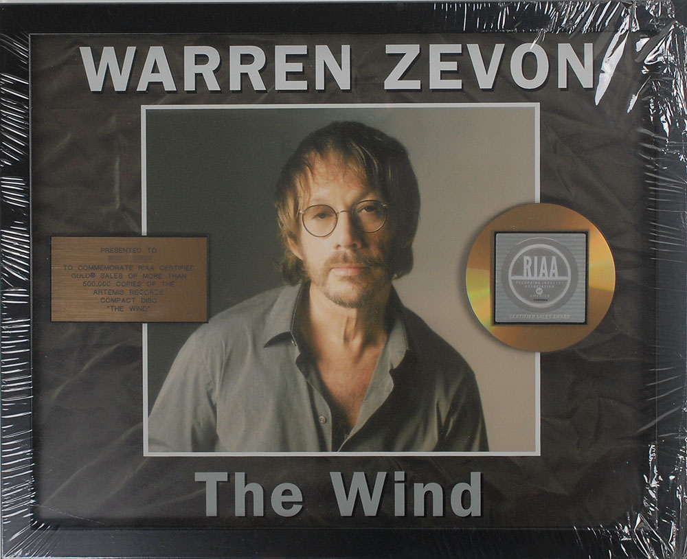 Lot #2392 Warren Zevon: The Wind