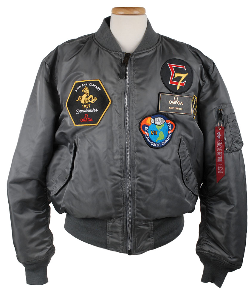 Lot #9080 Wally Schirra’s Omega Flight Jacket
