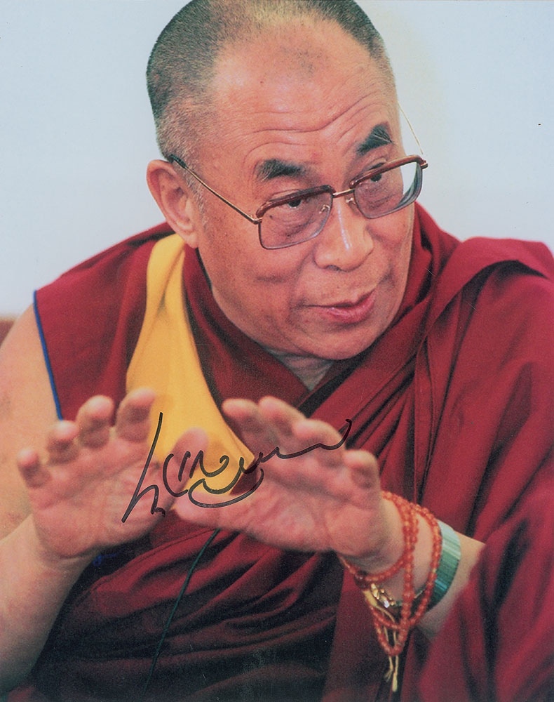Lot #307 Dalai Lama