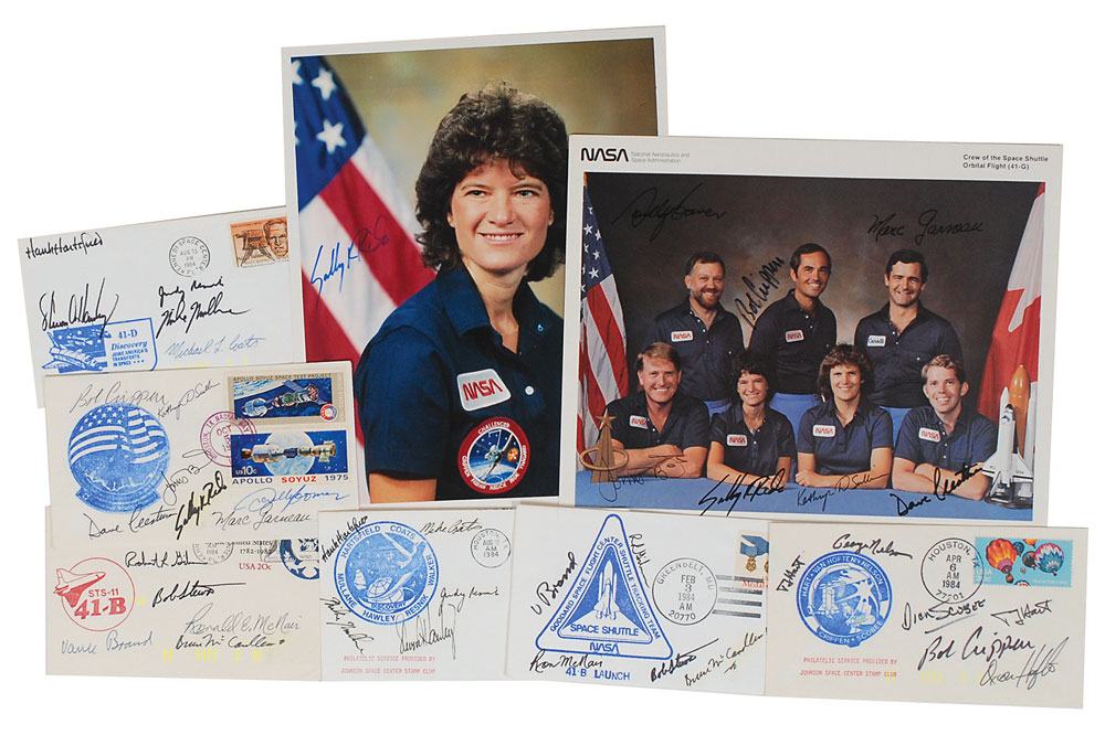 Lot #516 Space Shuttle Astronauts