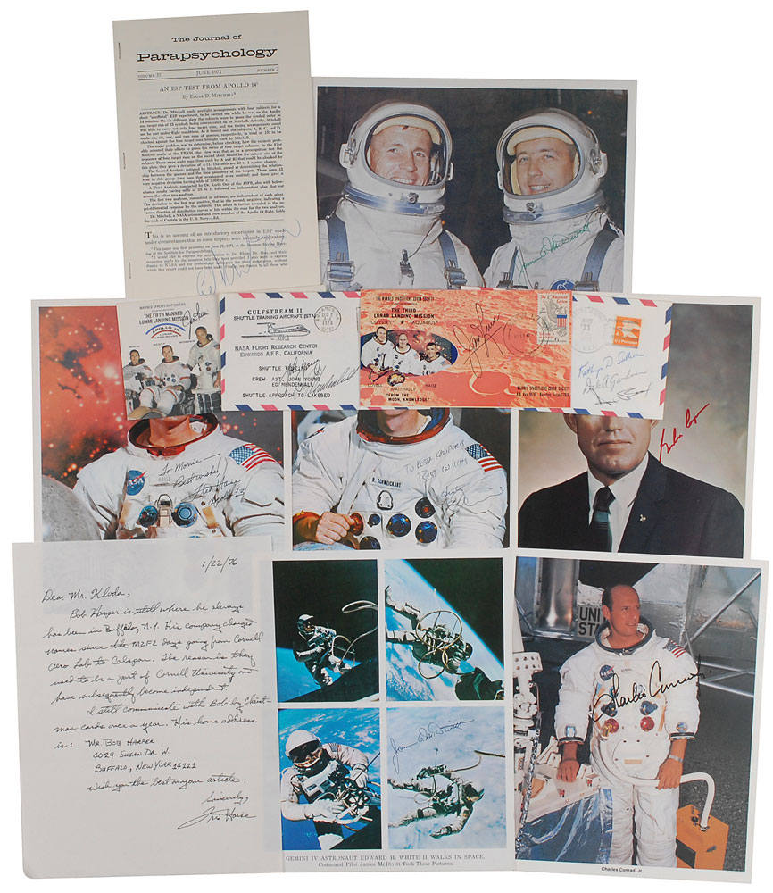 Lot #555 Apollo Astronauts