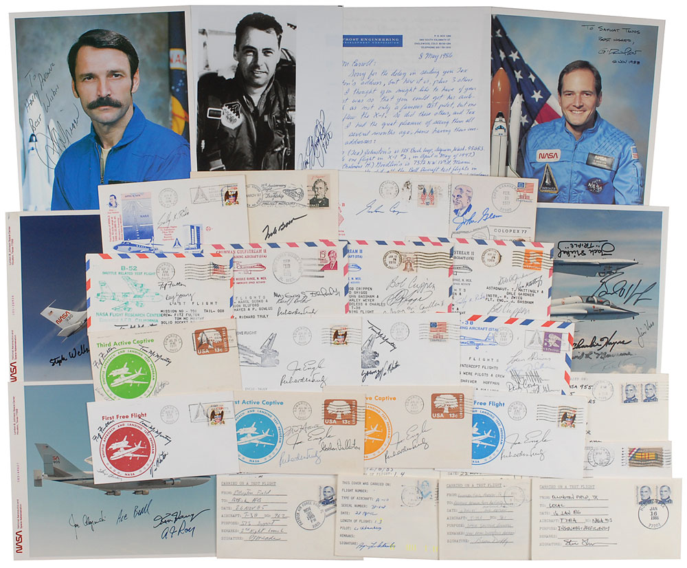 Lot #511 Astronauts and Test Pilots