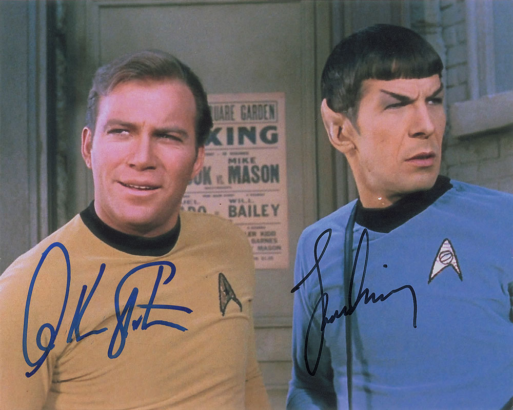 Lot #903 Star Trek: Shatner and Nimoy