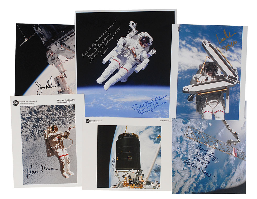 Lot #6683 Space Shuttle Astronauts Signed Photographs