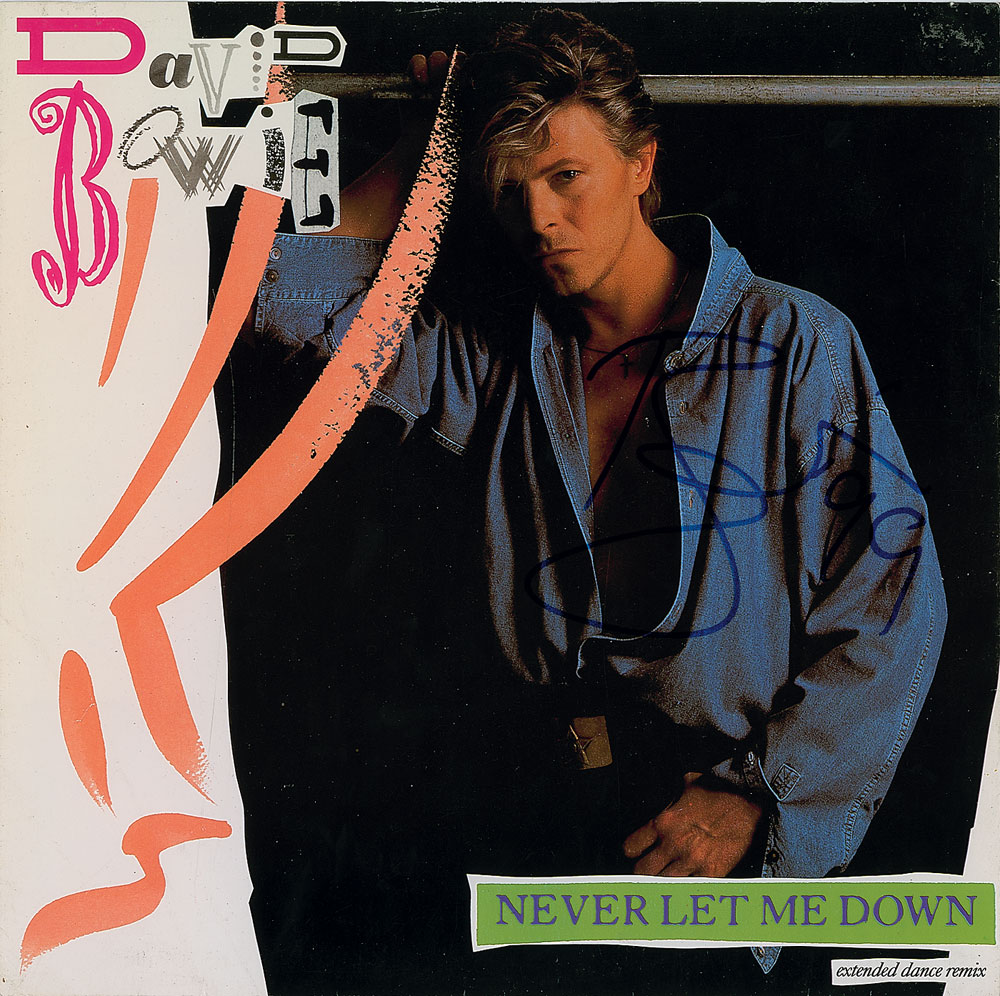 Lot #2323 David Bowie Signed Album Sleeve