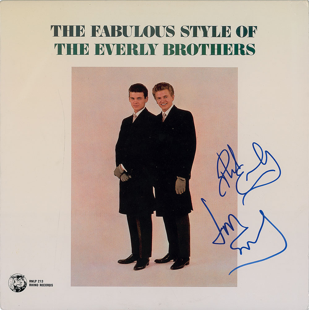 Lot #657 The Everly Brothers