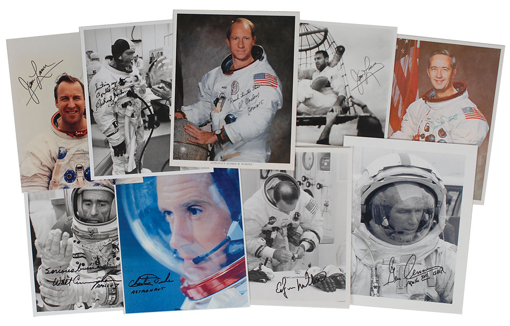 Lot #505 Apollo Astronauts