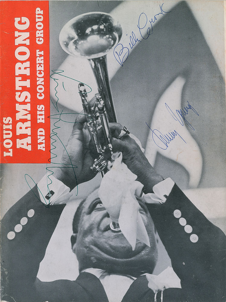 Lot #766 Louis Armstrong