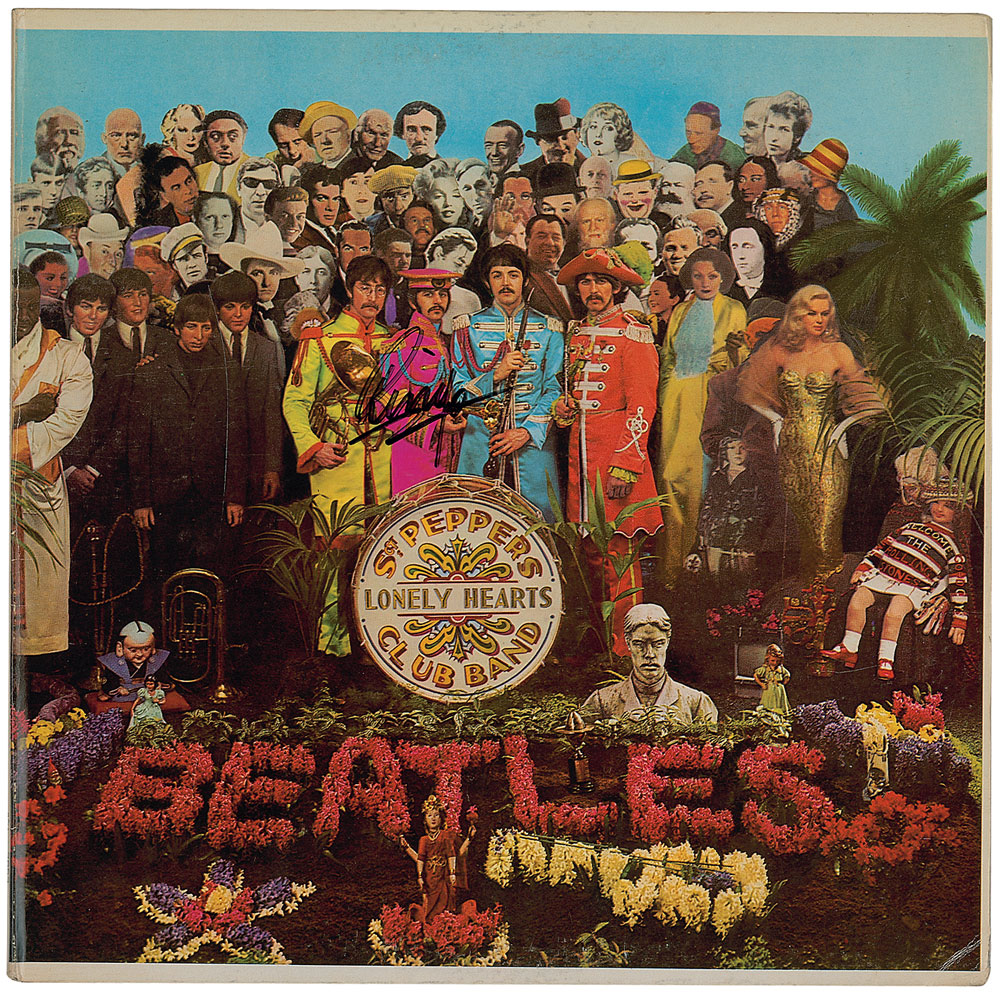 Lot #2035 Ringo Starr Signed ‘Sgt. Peppers’ Album