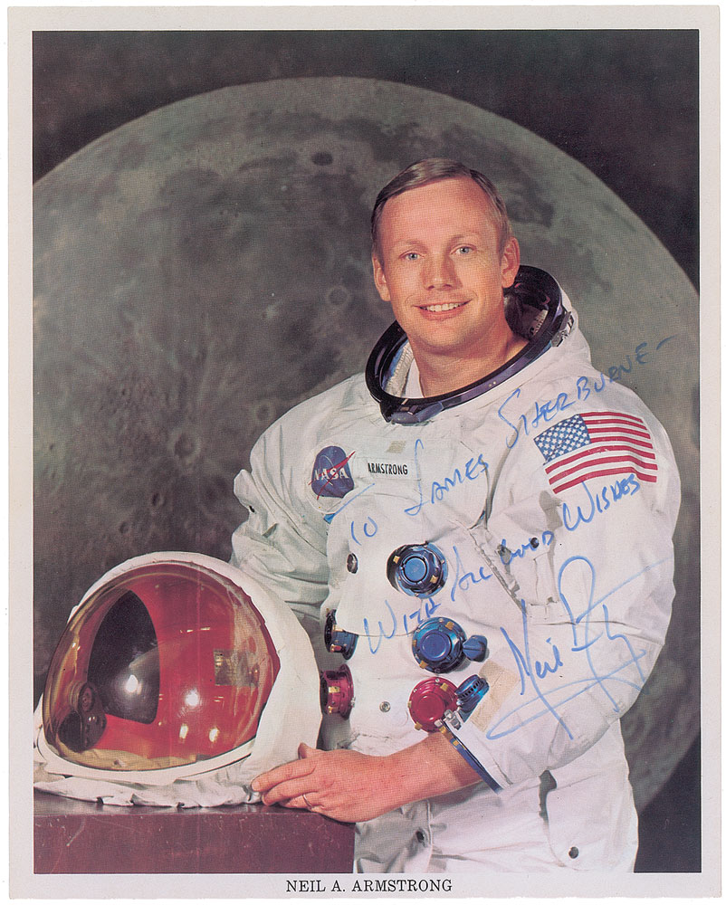 Lot #597 Neil Armstrong