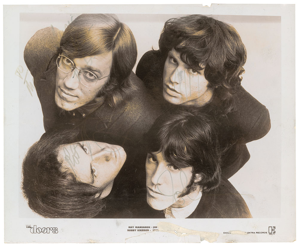 Lot #2124 The Doors Signed Photograph