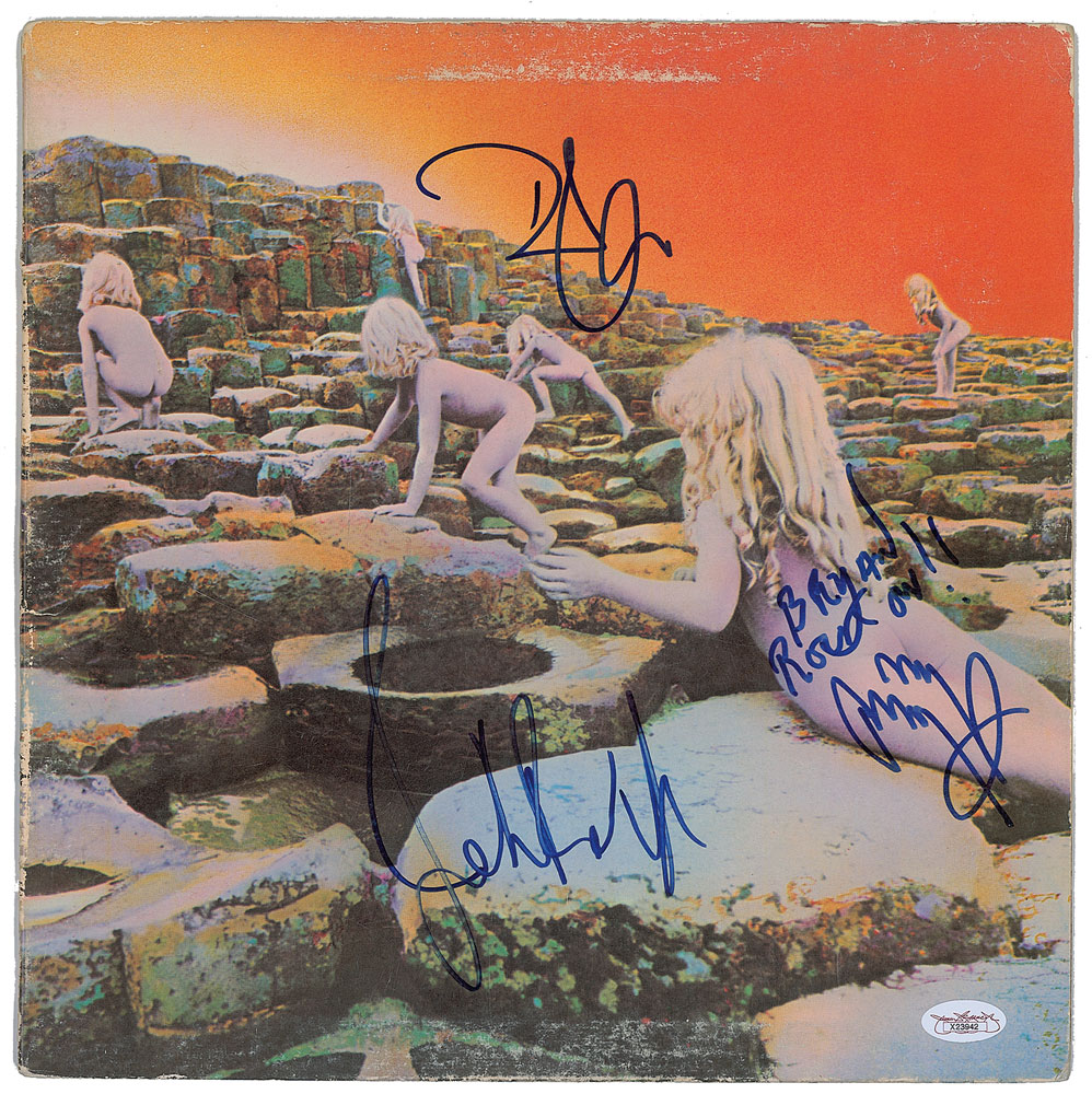 Lot #2145 Led Zeppelin Signed Album