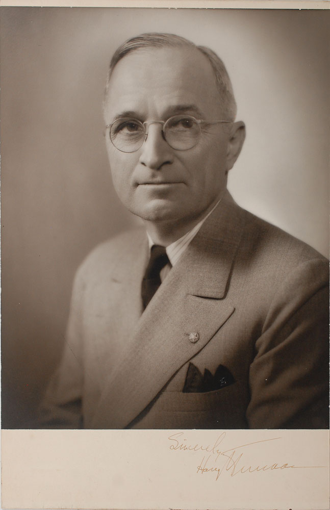 Lot #86 Harry S. Truman