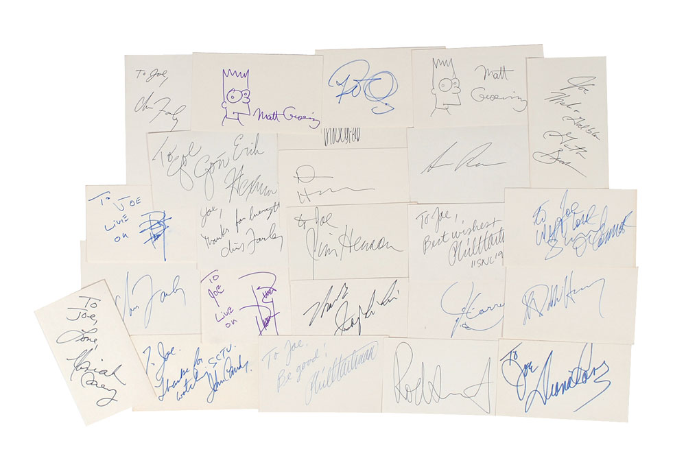 Lot #2558 Entertainment Signature Collection